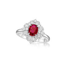Load image into Gallery viewer, Ruby Diamond Ring