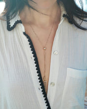 Load image into Gallery viewer, Diamond Lariat Necklace