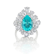 Load image into Gallery viewer, Paraiba Diamond Ring