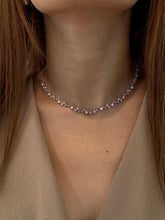 Load image into Gallery viewer, Diamond Pink Sapphire Necklace