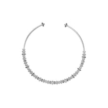 Load image into Gallery viewer, Abacus Signature White and Black Diamond Neck Cuff