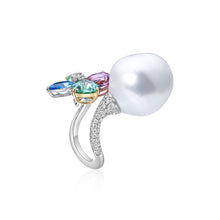 Load image into Gallery viewer, Boraque Pearl Ring