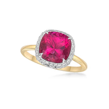 Load image into Gallery viewer, Pink Tourmaline Splendid Ring