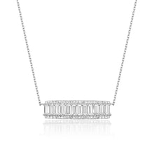Load image into Gallery viewer, Petal Diamond Necklace White Gold