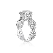 Load image into Gallery viewer, Diamond Intertwined Ring