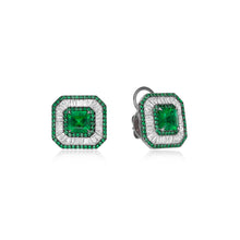 将图像加载到图库查看器中,Emerald earrings