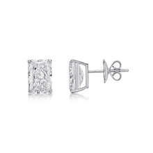 Load image into Gallery viewer, Radiant Cut Diamond Studs

