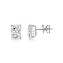 Load image into Gallery viewer, Radiant Cut Diamond Studs