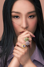 Load image into Gallery viewer, Australian Crystal Opal Sapphire Diamond