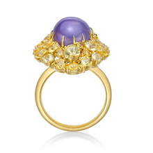Load image into Gallery viewer, Lavender Star And Yellow Sapphire