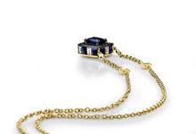 Load image into Gallery viewer, Sapphire Diamond Necklace
