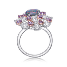 Load image into Gallery viewer, Australian Crystal Opal Sapphire Diamond