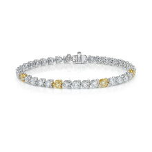 Load image into Gallery viewer, Fancy Yellow Diamond Bracelet