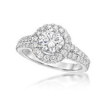 Load image into Gallery viewer, Round Brilliant Double Band