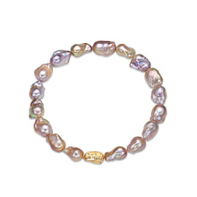 Load image into Gallery viewer, Pink Baroque Pearl Diamond