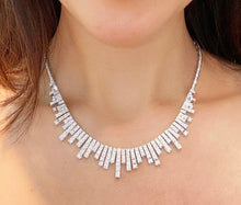 Load image into Gallery viewer, Diamond Radiant Necklace