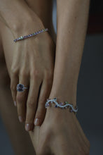 Load image into Gallery viewer, Autumn Multi Coloured Fancy Sapphire Bracelet