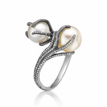 Load image into Gallery viewer, Double Pearl Ring