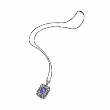 Load image into Gallery viewer, Lavender Star Sapphire Necklace
