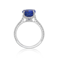Load image into Gallery viewer, Sapphire Diamond Ring