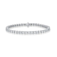 Load image into Gallery viewer, Asscher Cut Diamond Bracelet