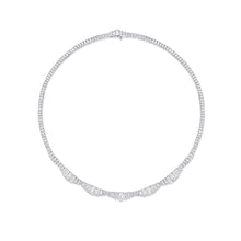 Load image into Gallery viewer, Diamond Baguette Necklace
