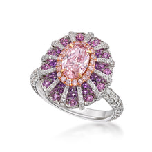 Load image into Gallery viewer, Fancy Pink Diamond Ring