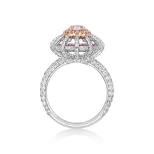 Load image into Gallery viewer, Fancy Pink Diamond Ring