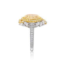 Load image into Gallery viewer, Fancy Yellow Diamond Ring