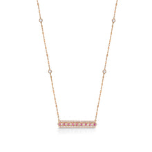 Load image into Gallery viewer, Diamond Pink Necklace
