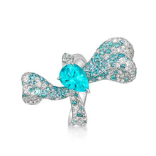Load image into Gallery viewer, Paraiba Ribbon Ring