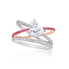 Load image into Gallery viewer, Heart Shape Diamond Ring