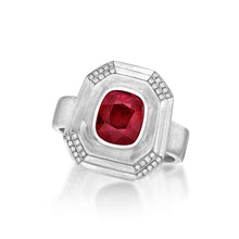 Load image into Gallery viewer, Men's Interchangeable Ruby Ring