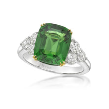 Load image into Gallery viewer, Tsavorite Diamond Ring
