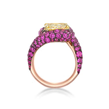 Load image into Gallery viewer, Fancy Yellow Diamond Ring