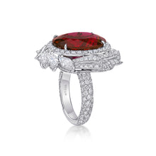Load image into Gallery viewer, Rubelite Diamond Ring
