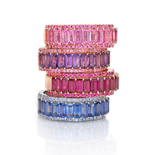 Load image into Gallery viewer, Ruby Petal Ring