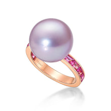 Load image into Gallery viewer, Pink Freshwater Pearl Sapphire