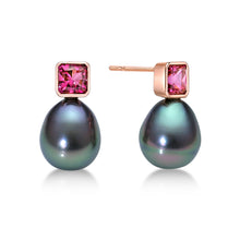Load image into Gallery viewer, Tahitian Pearl Pink Tourmaline