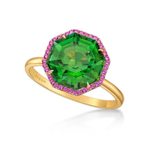 Load image into Gallery viewer, Green Tourmaline Ring
