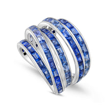 Load image into Gallery viewer, Blue Abundance Sapphire Ring
