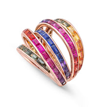 Load image into Gallery viewer, Abundance Rainbow Ring