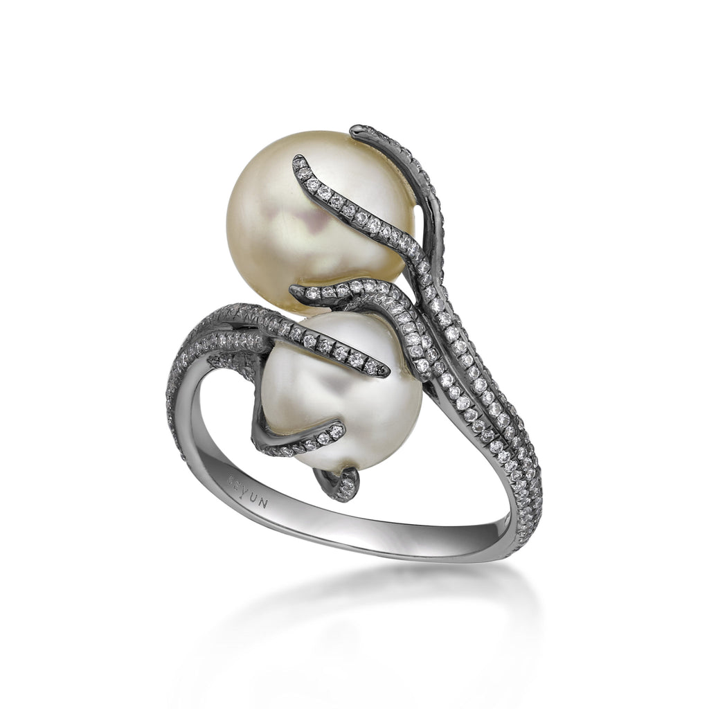 Bespoke Project: Double Pearl Ring