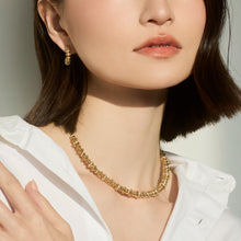 Load image into Gallery viewer, Signature Diamond Hoop Earrings
