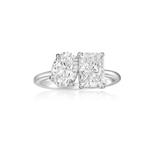 Load image into Gallery viewer, Radiant &amp; Oval Diamond Ring
