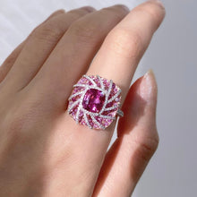 Load image into Gallery viewer, Pink Sapphire Diamond Ring
