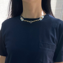 Load image into Gallery viewer, Detachable Mother Of Pearl Long Necklace
