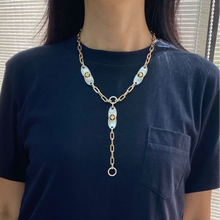Load image into Gallery viewer, Detachable Mother Of Pearl Long Necklace
