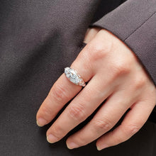 Load image into Gallery viewer, Marquise Diamond Signet Ring
