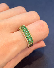 Load image into Gallery viewer, Tsavorite Garnet Petal Ring
